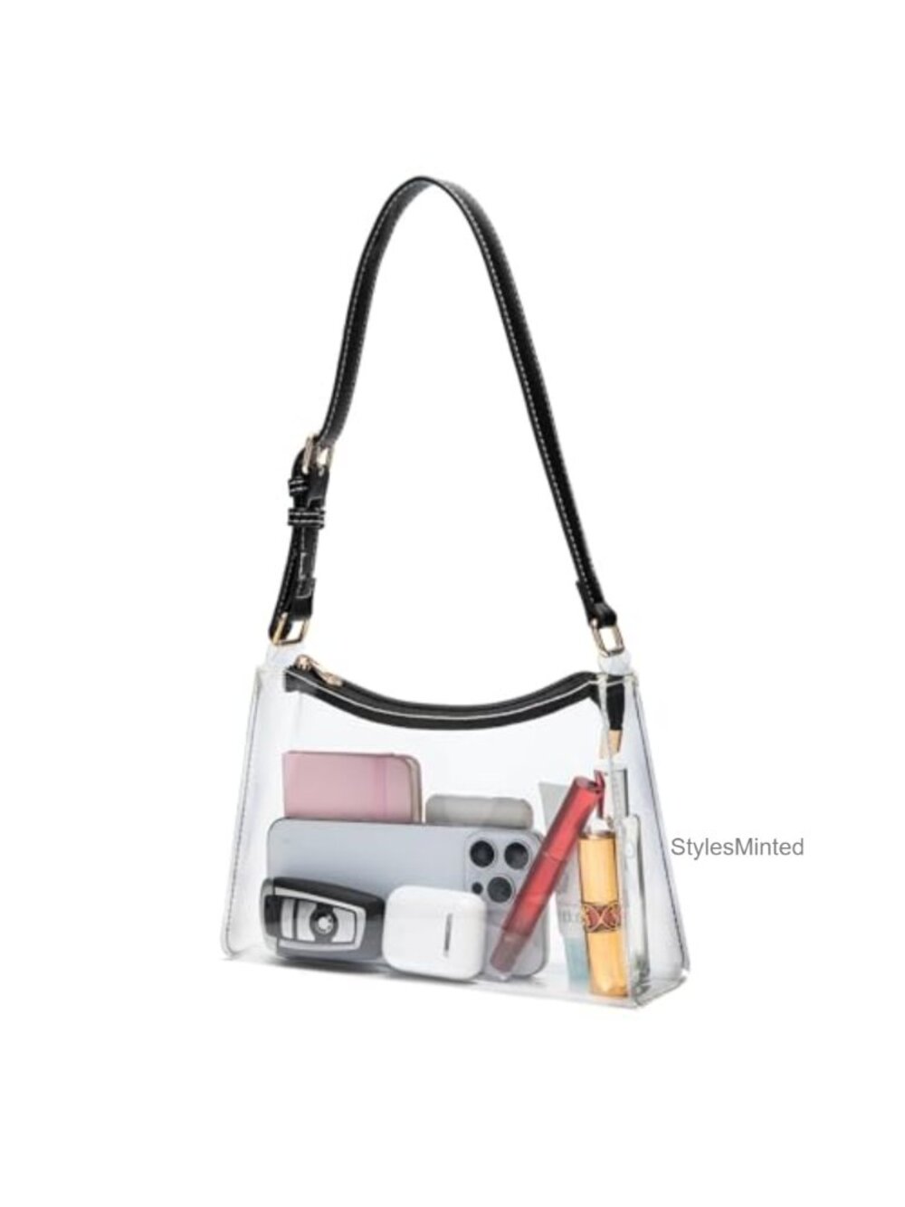 Clear Stadium Approved Shoulder Bag Concert Purse Adjustable Strap